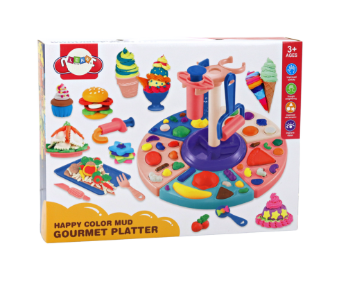 Playdough Set Kitchen Squeezer Chef Accessories