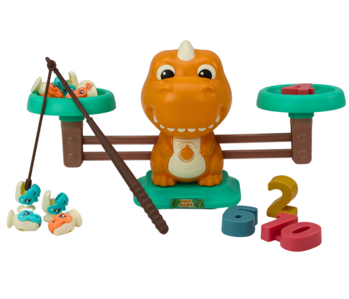 Learning to Count Educational Game Balance Scale Dinosaurs Math Cards