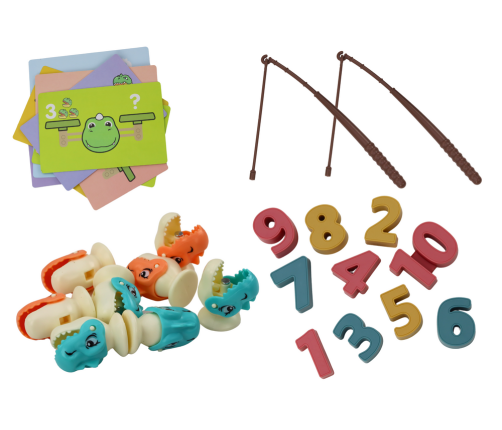 Learning to Count Educational Game Balance Scale Dinosaurs Math Cards