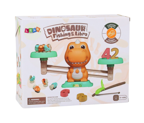 Learning to Count Educational Game Balance Scale Dinosaurs Math Cards