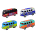 Camper Bus 1:32 Metal Lights Sounds Drive Opening Doors