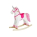 Running Horse Unicorn White Sounds Moves Snout Tail 74 cm