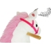 Running Horse Unicorn White Sounds Moves Snout Tail 74 cm