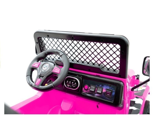 Bērnu elektroauto Jeep Raptor S618 EVA Pink