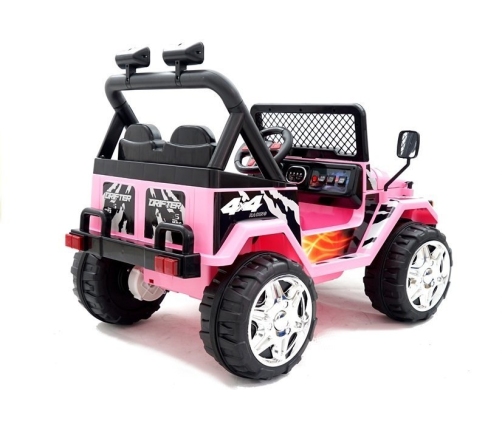 Детский электромобиль Jeep Raptor S618 EVA Pink