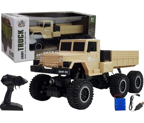 Military Remote Control Truck R / C 1:12 6x6