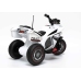 Electric Ride-On Police Motorbike GTM5588 White-Black