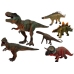 Dinosaur Set Big Figures Models 6 pieces Tyrannosaurus