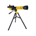 Scientific Educational Telescope With Yellow A  Phone Holder