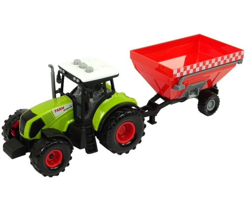 Three Tractor Trailer Sprayer Farm Tractor Set