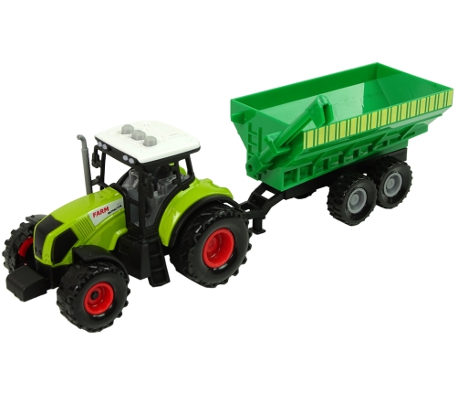 Three Tractor Trailer Sprayer Farm Tractor Set