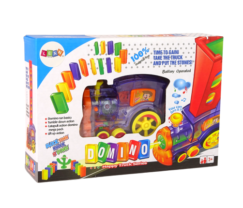 Interactive Locomotive Train Puzzle Dominoes Transparent Sound