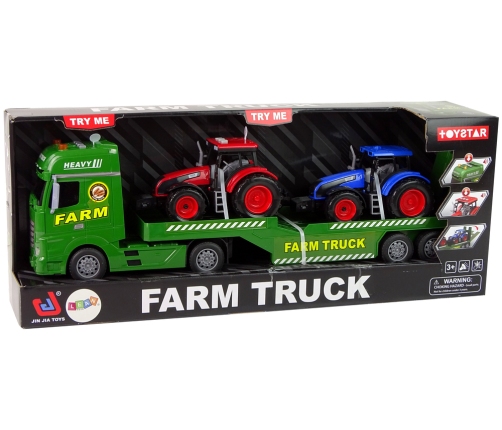 Farm Set Tractor Truck Sound Lights