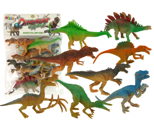 Dinosaurs Park Animals Figure Set 8 pcs.