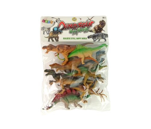 Dinosaurs Park Animals Figure Set 8 pcs.