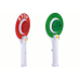 Police Lollipop For Children, Double-Sided Stop Light