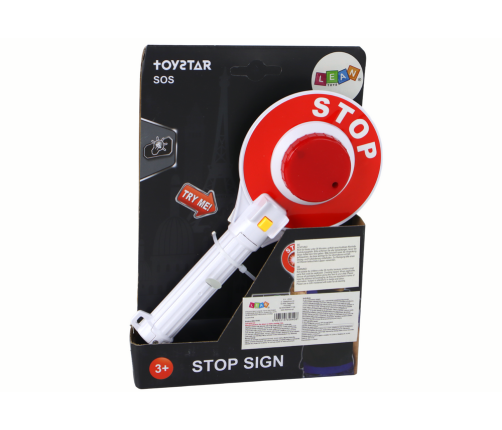 Police Lollipop For Children, Double-Sided Stop Light