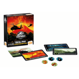 Jurassic World Card Island Escape Card Game