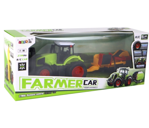 RC Remote Controlled Tractor and Trailer 1:16