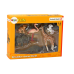 Set of Animals Figurines Giraffe Flamingo Elephant Tiger