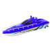 Remote Controlled Police Boat RC Blue Remote Control 27MHz