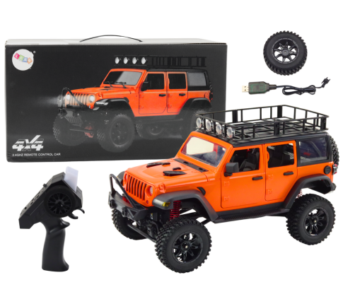 Радиоуправляемая Машина 4x4 Off-Road Vehicle RC 2.4G 4x4 Drive Orange