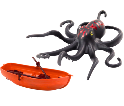 Set of Figures Pirates Octopus Boat Accessories