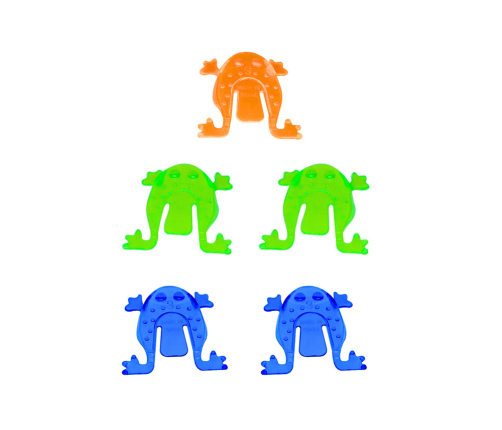 Jumping Frogs Skill Game Colorful Bowl