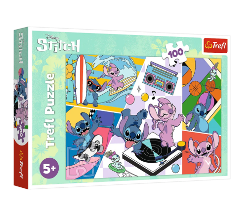 Puzzle 100pcs. Memories Lilo&Stitch Trefl 16473