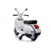 Bērnu elektro motocikls Vespa Scooter White