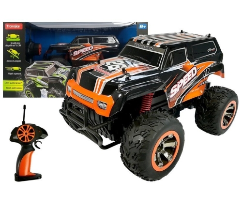 Off-road Jeep Auto 1:18 R / C Orange