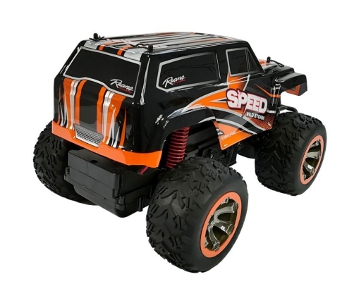 Off-road Jeep Auto 1:18 R / C Orange