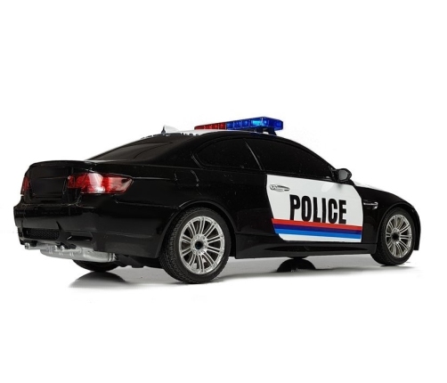 Машина с пультом Police 1:18 White