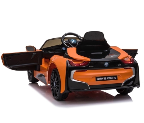 Elektriskā sporta automašīna bērniem BMW I8 JE1001 Orange