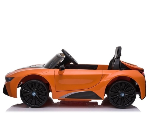 Elektriskā sporta automašīna bērniem BMW I8 JE1001 Orange