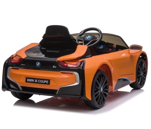 Электрический спортивный автомобиль для детей BMW I8 JE1001 Orange