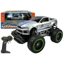 Remote controlled Car Off-road R/C Silver High Wheels