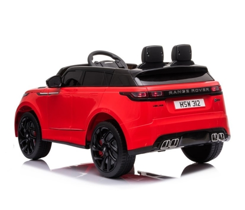 Двухместный детский электромобиль Range Rover Red Painted