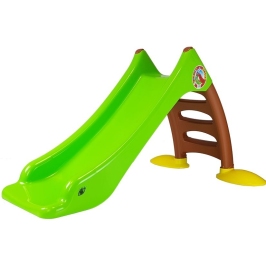 Children's slide 424 green-brown