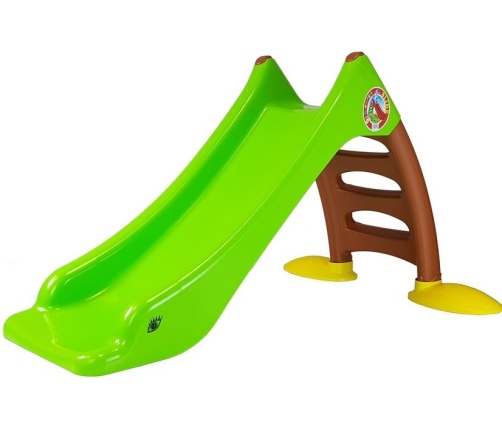 Children's slide 424 green-brown