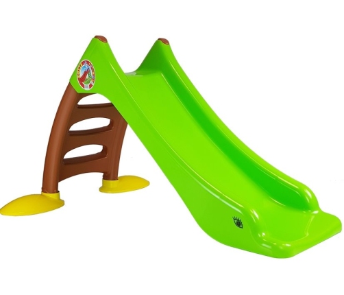 Children's slide 424 green-brown