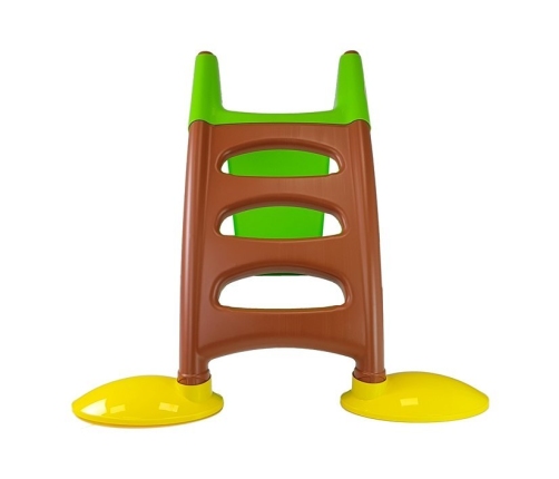 Children's slide 424 green-brown