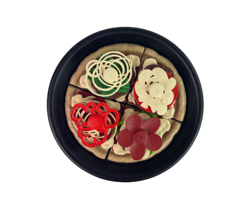 Pizza Toppings Set Kitchen Fun Food