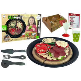 Pizza Toppings Set Kitchen Fun Food