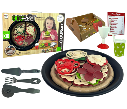 Pizza Toppings Set Kitchen Fun Food