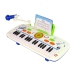 Electric Piano Keyboard for Kids Blue USB MP3 notes