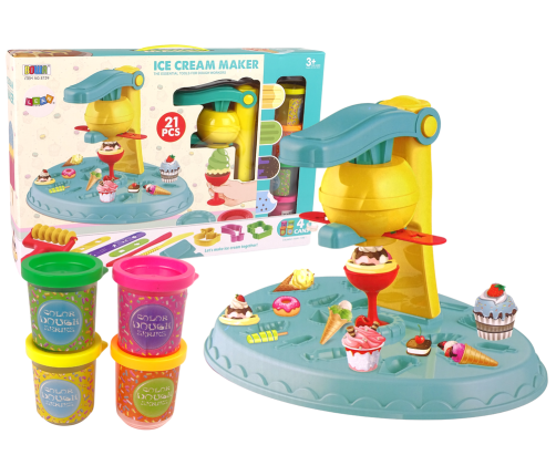 Ice Cream Parlour 21 Pieces Ice Cream & Dessert Making Set