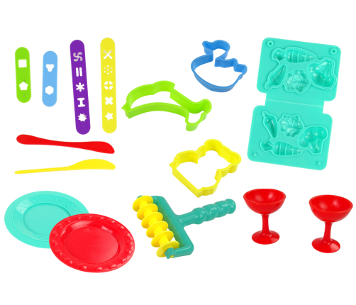 Ice Cream Parlour 21 Pieces Ice Cream & Dessert Making Set