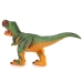 Large Dinosaur Figure Tyrannosaurus Rex Green and Orange Sound 60 cm Long