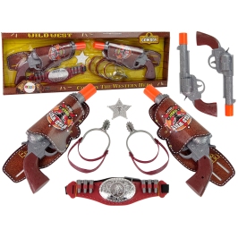 Cowboy Set For Two Cowboy Revolver Spurs Accessories